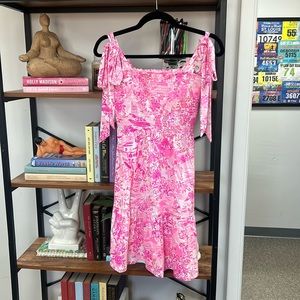 Lilly Pulitzer smocked knit sundress.  Size Small